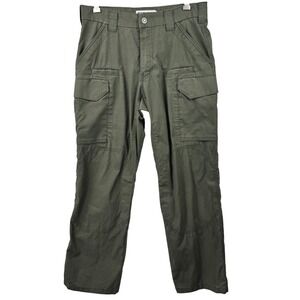 First Tactical Cargo Pants Mens 32x30 Green Ripstop Utility Workwear Pockets